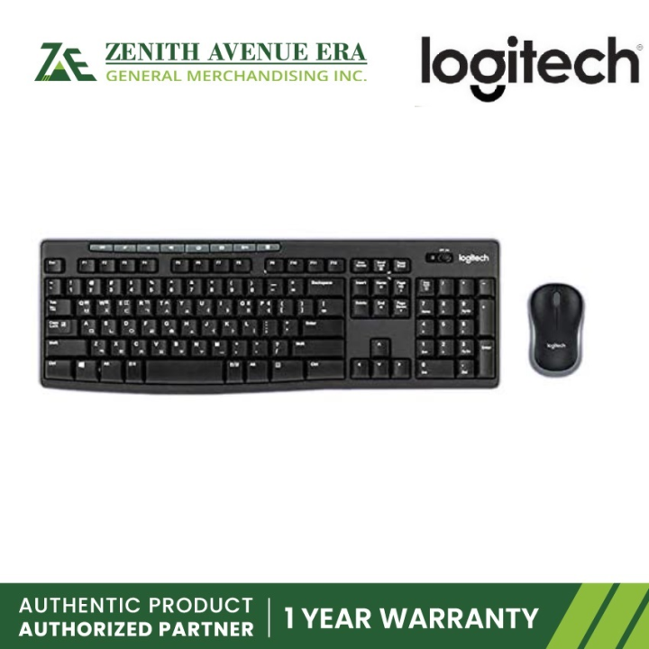 Logitech MK270R Wireless Combo Black - Logitech Keyboard and Mice Set ...