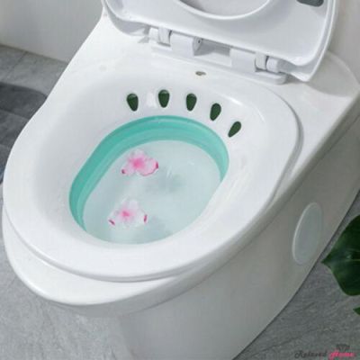 ♨RH-Elderly Postpartum Hemorrhoids Patient Toilet Sitz Bath Tub Hip Basin Bidet