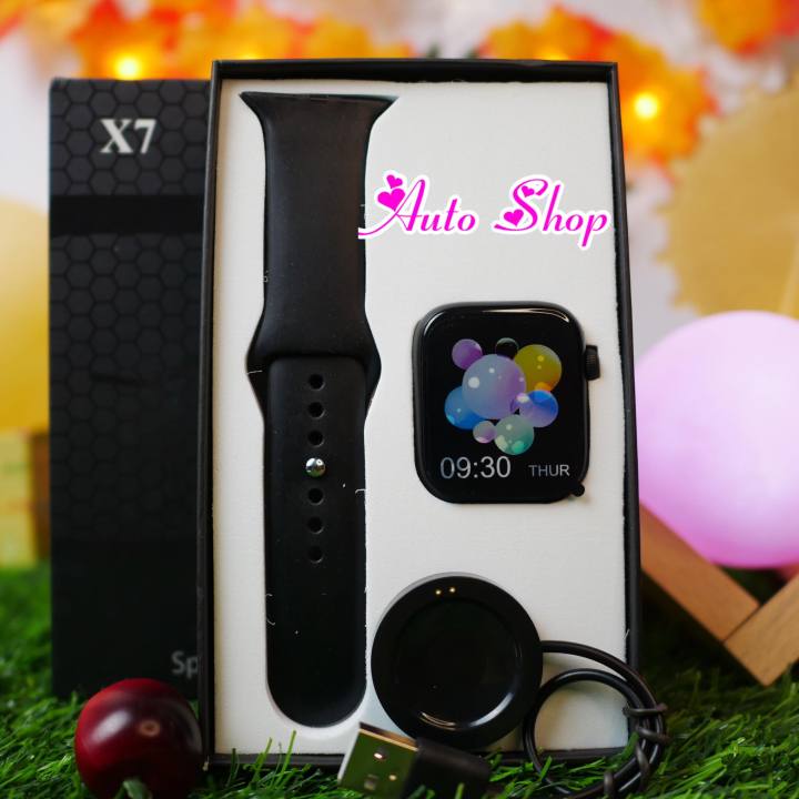 ใหม่ล่าสุด-smart-watch-x7-pro-ตั้งรูปหน้าจอได้-แถมฟิล์มกันรอย