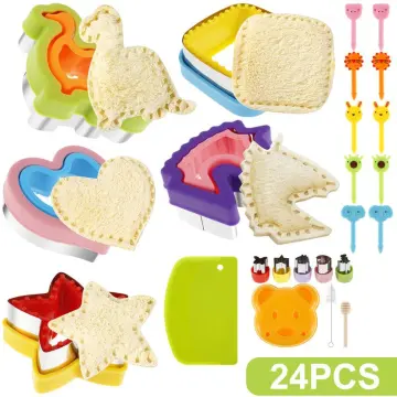 Sandwich Cutters Kit, Cute Animal Shape Sandwich Maker Slicer