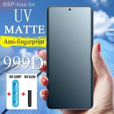 AV Película Protetora De Vidro Temperado พารา Samsung Galaxy Protetor Tela Fosco Cola S21 S20 S9 S10 Plus Plus Nota 8 9 10 20 S22 Ultra