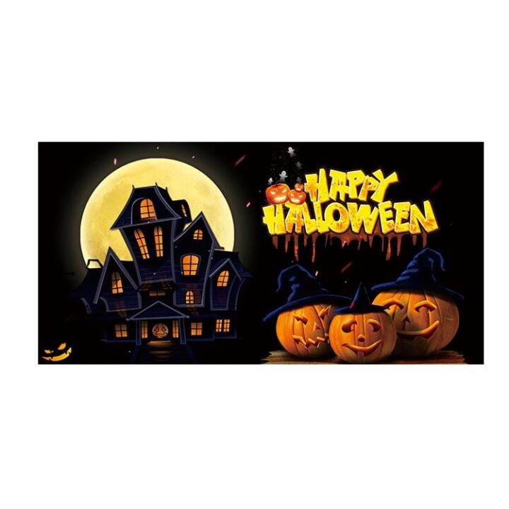 kira-แบนเนอร์ผ้าโพลีเอสเตอร์-ลายฮาโลวีน-jack-o-lantern-180-110-ซม-สําหรับตกแต่งปาร์ตี้