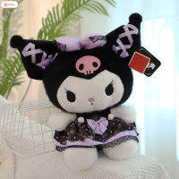 น่ารักเมโลดี้น่ารัก Kuromi ตุ๊กตายัดตุ๊กตาหนานุ่มแบบนิ่มสุดน่ารัก Plushies หมอนอิงหมอนตุ๊กตาผ้ากำมะหยี่สำหรับเด็กเด็กหญิงของขวัญตกแต่งคอลเลกชัน