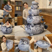 จัดส่งฟรีคุณภาพสูง80ซม.ของเล่นแมวน้ำ3D Novelty หมอนอิง Soft Seal Plush ตุ๊กตาบ้านร้อน Party หมอนกอด