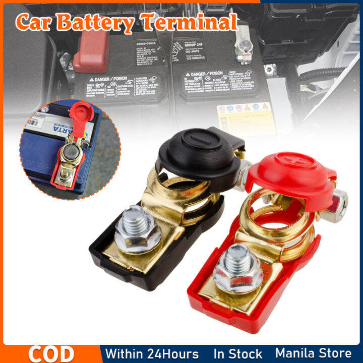 2PCS Quick Release Car Battery Terminals Clamps Car Battery Terminal