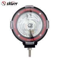 Skuer สปอตไลท์โคมซีนอน Hid ทางวิบาก6000K 55W 4นิ้วสปอตไลท์ยานพาหนะออฟโรดสว่างมากหลังคาโคมไฟเสริม