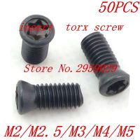 (JIE YUAN)20 50Pcs M2/M2.5/M3/M4/M5/M6 CNC แทรก Torx สกรูสำหรับแทนที่คาร์ไบด์แทรกเครื่องกลึง CNC เครื่องมือ