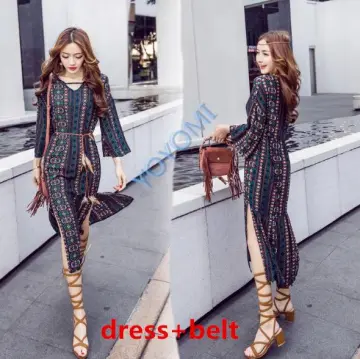 Bohemian hotsell attire shopee