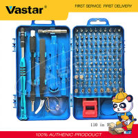 Vastar 110 In 1 ไขควงชุดมินิไขควงไฟฟ้าแม่นยำหลายคอมพิวเตอร์พีซีอุปกรณ์โทรศัพท์มือถือซ่อมมือบ้านเครื่องมือ