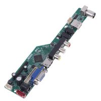 High Quality T.V53.03 Universal LCD TV Controller Driver Board V53 Analog TV TV/AV/PC/HD/USB Media Motherboard