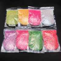 8 gridbag Mixed Nail Glitter Powder Sequins Colorful Nail Flakes Sticker 3d DIY Nail Sliders Dust For Nail Art Decorations 6 g