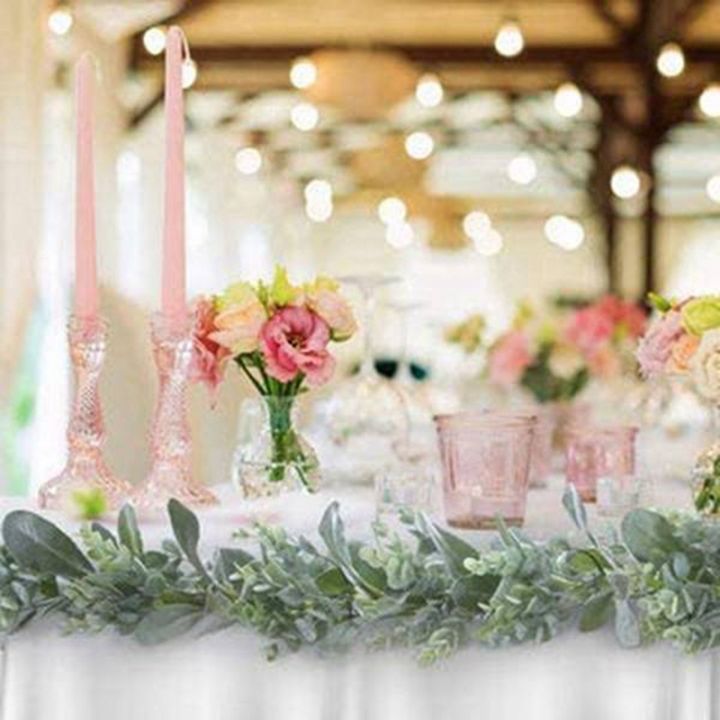 2pcs-lambs-ear-garland-greenery-and-eucalyptus-vine-38-inches-long-light-colored-flocked-leaves-soft-and-drapey-wedding