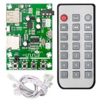 Bluetooth 4.2 Decoder Board Audio Decoder Module MP3 Multi-Format Playback FM Radio 5V12V Power Supply APP Control