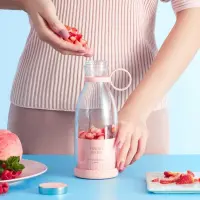 300ml Portable Blender Smoothie Maker Electric Juicing Cup USB Charging Fresh Fruit Kitchen Tools Fresh Juice Mixer Juicer