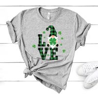 Saint Patricks Day Print Tshirts Cotton Love Tee Shirtdrop Ship