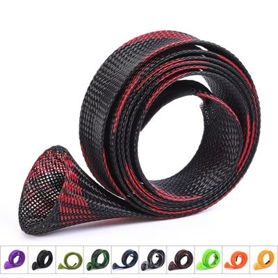 【LZ】◇☫  170cm 35mm Fishing Rod Socks Sleeve Cover Braided Mesh Reusable Rods Pole Telescopic Protector Bag Fishing Tools Accessories