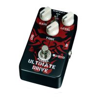 JF-02 Ultimate Drive Electric Guitar Effect Pedal with True Bypass Wiring Different Sounds High Low Tone Switch