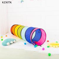 KZXITK อุโมงค์สำหรับเด็กวัยหัดเดิน,อุโมงค์คลานป๊อปอัพสีสันสดใสบ้านของเล่นสำหรับเด็กหญิงเด็กชายหรือสัตว์เลี้ยงแมวสุนัขเด็กอุโมงค์คลานเด็กหัดเดินอุโมงค์คลานแบบพกพา