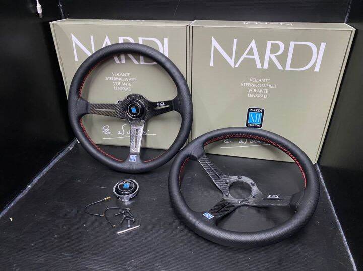 [SOKURACING] NARDI CARBON ORI STEERING WHEEL CF ORI UNIVERSAL 13.5 INCH