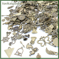 tuokaiguoji 50กรัม DIY ลูกปัดโลหะเสน่ห์จี้สร้อยคออุปกรณ์เครื่องประดับทำ