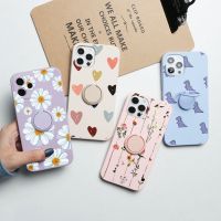 [Phone case]ผู้ถือแหวนแม่เหล็กสำหรับ Huawei P40 Lite E P30 P20 Pro Y6 Y7 P Smart 2019 2021 Honor 20 10 Lite 10i 20i 8A 9X 8X TPU กรณี