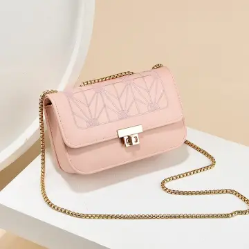 Women's pink sling bag illustration, Chanel No. 5 Coco Bag Cushion, Chanel  bag, painted, hand png | PNGEgg