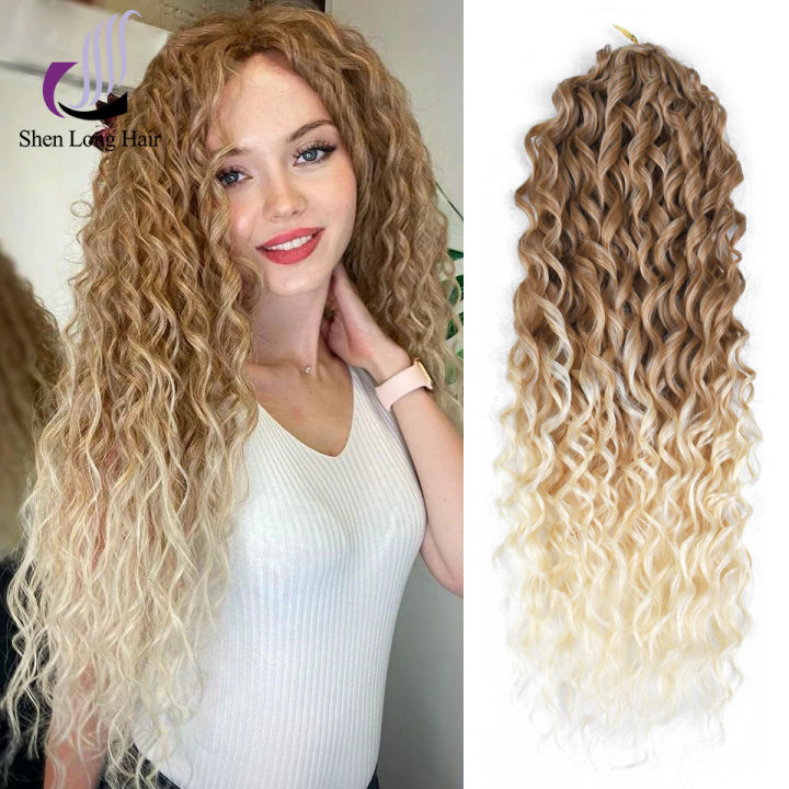 Fiber wig crochet hair Jessica curly hair handle Air curl Bulk hair Big ...