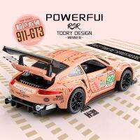 1:32 เดิม Porsche 911RSR โมเดลรถจำลอง Le Mans รถแข่งรถสปอร์ตรถจริงรถของเล่นเด็กผู้ชาย