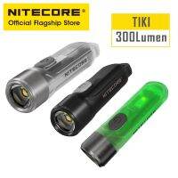 NITECORE TIKI แหล่งจ่ายไฟฟ้า USB แบบพกพาไฟฉายตั้งแคมป์ EDC แบบพกพาพวงกุญแจขนาดเล็กแสงสัญญาณกระพริบเตือน