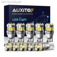 2023ที่ได้รับ✳♧หลอดไฟ T10 10X W5W ระบบแคนบัส3020SMD 4014สำหรับไฟตำแหน่งที่จอดรถหลอดไฟแผนที่ภายในโดม12V 6500K