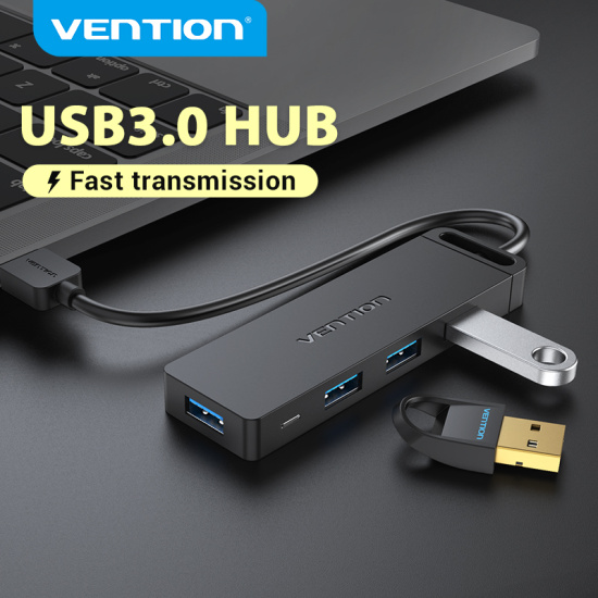 Bộ chuyển đổi vention usb 3.0 hub 5 cổng tốc độ cao micro usb otg cho - ảnh sản phẩm 1