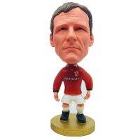 【Hot-Selling】 2.55 "6.5ซม.ความสูงตุ๊กตาฟุตบอล Teddy Sheringham Figurines สีแดงชุดของเล่นตุ๊กตาคริสต์มาสของขวัญ Season99