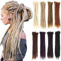 ERGEF แฟชั่นเร้กเก้ถักเปีย Dreadlocks ผ้าโครเชต์ถักมือ Twist ต่อผมวิกผมปลอมผมเปีย