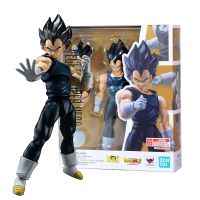 Tokoh Pahlawan อนิเมะซูเปอร์ดราก้อนบอล Memerangi Tokoh Aksi Vegeta Boneka Koleksi Bergerak Bejita Mainan Saiyan Vegeta Shf