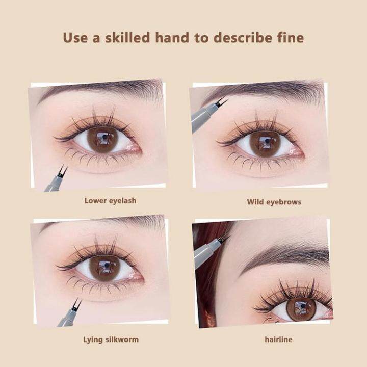 double-tip-lower-eyelash-pencil-smudge-proof-waterproof-pencil-eyeliner-long-wear-smudge-proof-quick-drying-eyelash-pen-beneficial