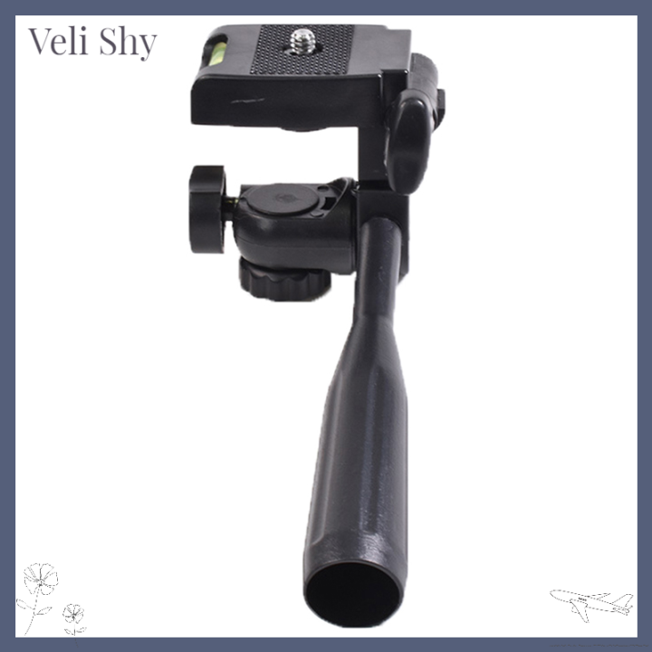 veli-shy-ขาตั้งกล้องอินเตอร์เฟซ1-4หัวพร้อมที่จับโทรศัพท์มือถือ3110