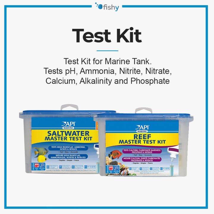 API Reef Master and Saltwater Master Test Kit (Expiry 2024) Lazada PH