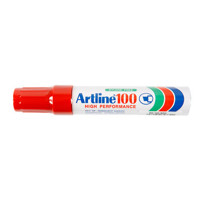 ปากกามาร์คเกอร์-ปากกาเคมี-กันน้ำ-หัวใหญ่-อาร์ทไลน์-ek-100-มี4สี