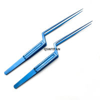 Micro Forceps Titanium Teethed Serrated สำหรับการจับเนื้อเยื่อศัลยกรรมระบบประสาทเนื้องอกขนาดเล็ก