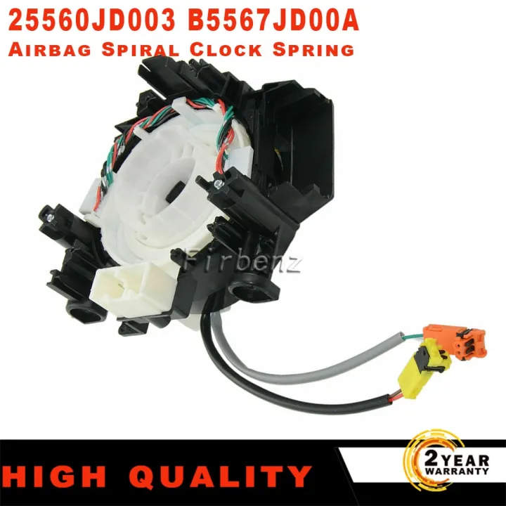 Airbag Clock Spring Squib Spiral Cable 25560JD003 For Nissan Qashqai