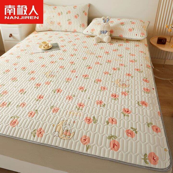 antarctic-people-latex-mat-three-piece-summer-1-5m-bed-1-8-washable-folding-ice-silk-soft-0-9