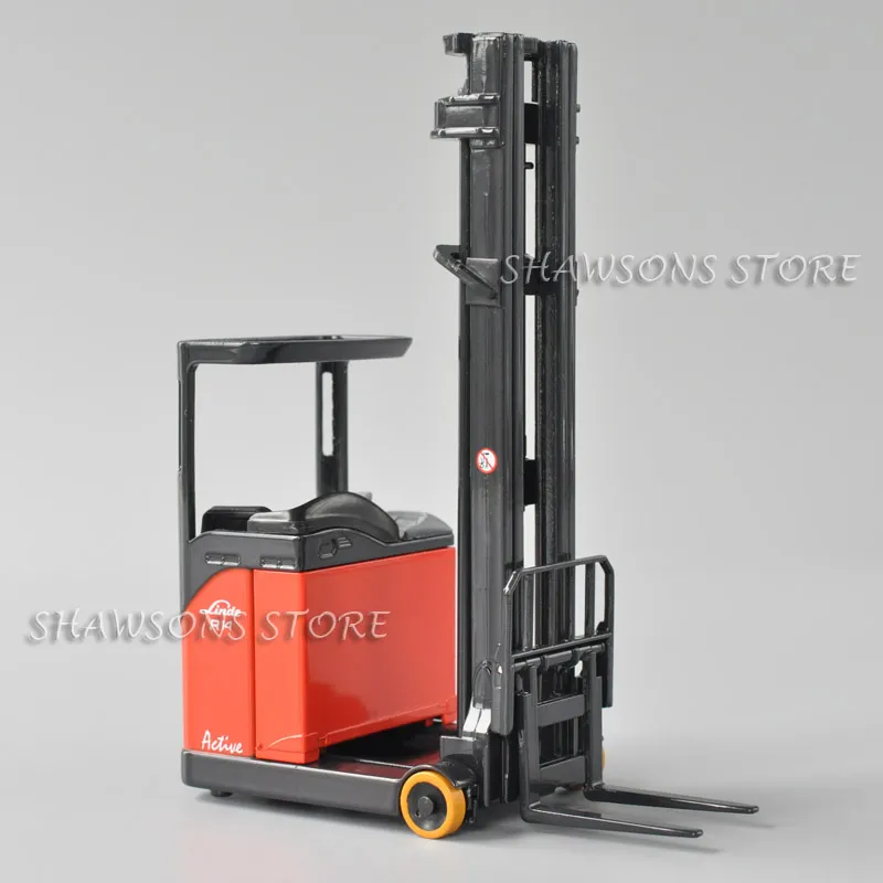 โมเดลรถยกของเล่น 1:25 Scale Diecast Linde Material Handling Reach