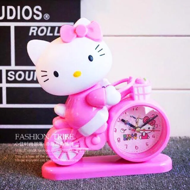HK Cycling clock desktop small alarm clock 6700 Lazada PH