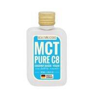 HEALTHOLICIOUS MCT OIL PURE C8 Coconut-Based Vegan เอ็มซีที ออยล์ ซี8 น้ำมันมะพร้าว 135ml.