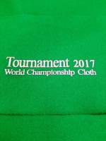 ผ้าสักหลาดแท้ 100% Tournament 2017 มี 2 ขนาด ผ้าปูโต๊ะสนุกเกอร์ รุ่นยอดนิยม