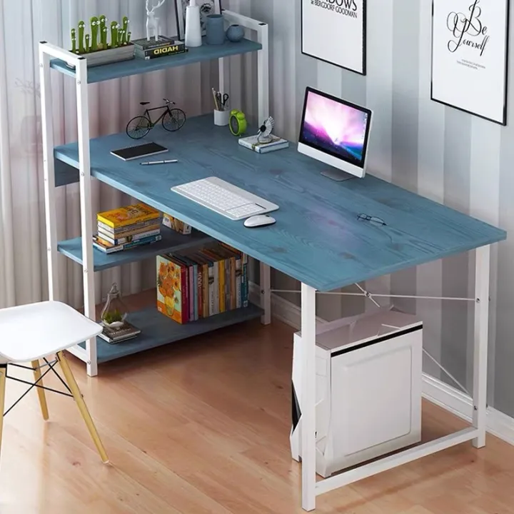 【Ready Stock】 Big Size computer table Home Office table Desk With