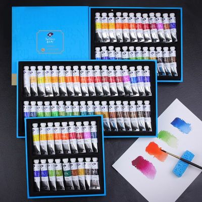 Paul Rubens 18/24/36Colors Watercolor Pigment 5ML Tube Professional Drawing Pigments Set For Artist Painting Art Supplies