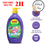 Tắm gội cho bé Carrie Junior tinh chất sữa 280g