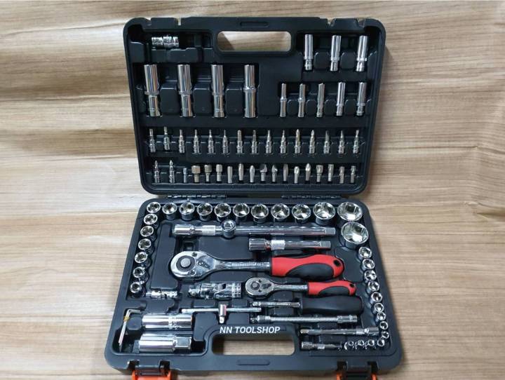 euro-kingtools-ประแจบล็อก-94-ชิ้น-ของแท้-ชุดบล็อก-94-ชิ้น-แกน-1-4-และ-1-2-สินค้าพร้อมส่ง