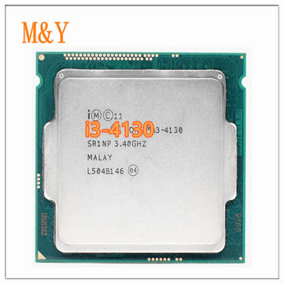 I3-4130 CPU SR1NP 3.40กิกะเฮิร์ตซ์ Qual-Core 3MB แคช LGA1150 I3โปรเซสเซอร์4130